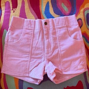Hammies Brand Mens Prep Pink Corduroy Shorts